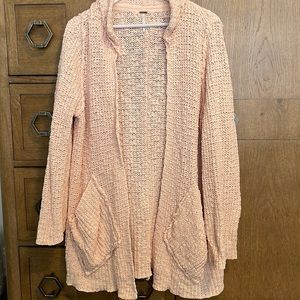 Free People Waterfront Sweater Jacket